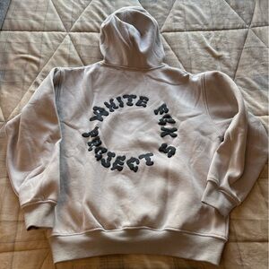 Women’s White Fox Project 5 Hoodie Beige- Size S